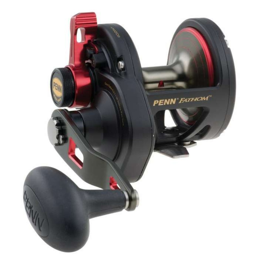 Freshwater Reels * | Sales Penn Fathom Lever Drag Trolling Reel