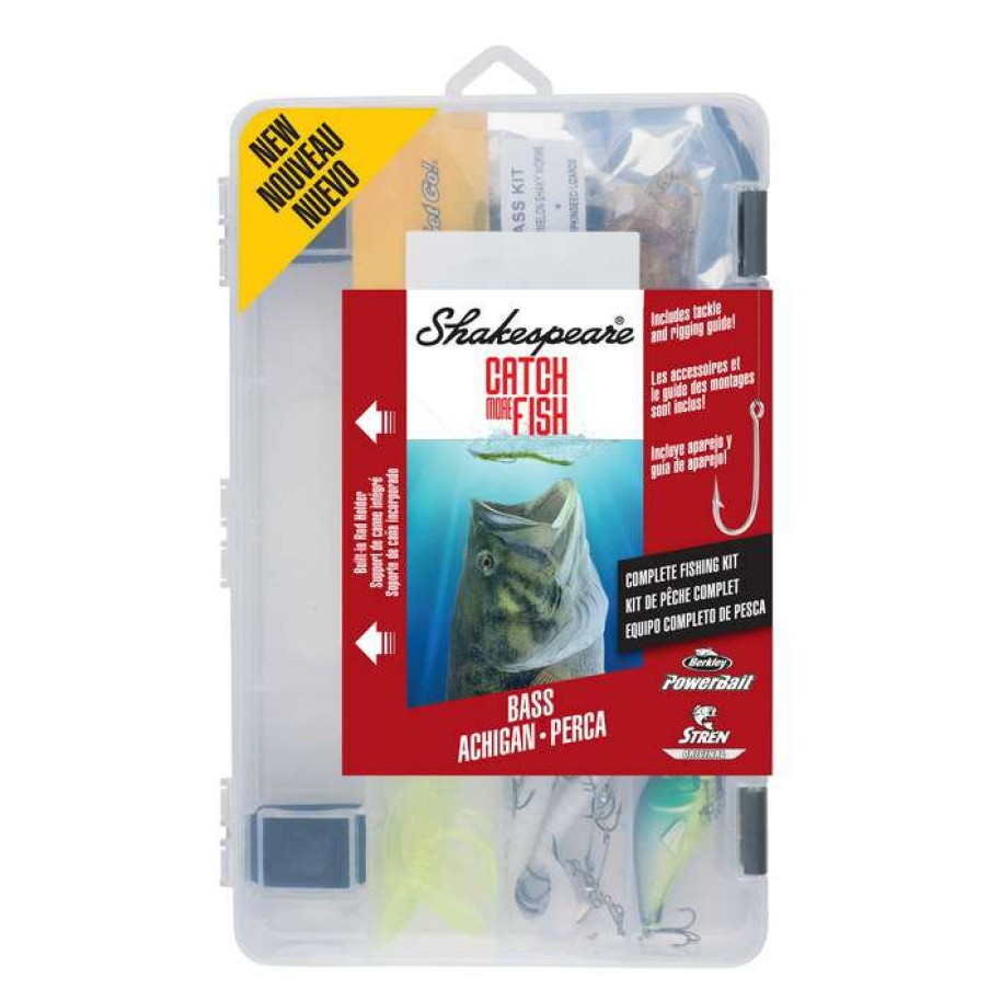 Fishing * | Clearance Shakespeare Catch More Fish Spinning Combos