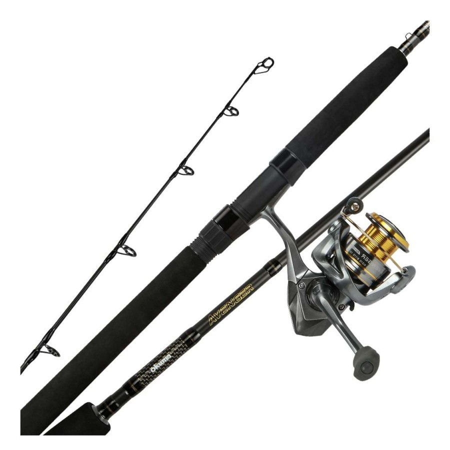 Fishing * | Clearance Okuma Avenger Salmon/Steelhead Spinning Combo