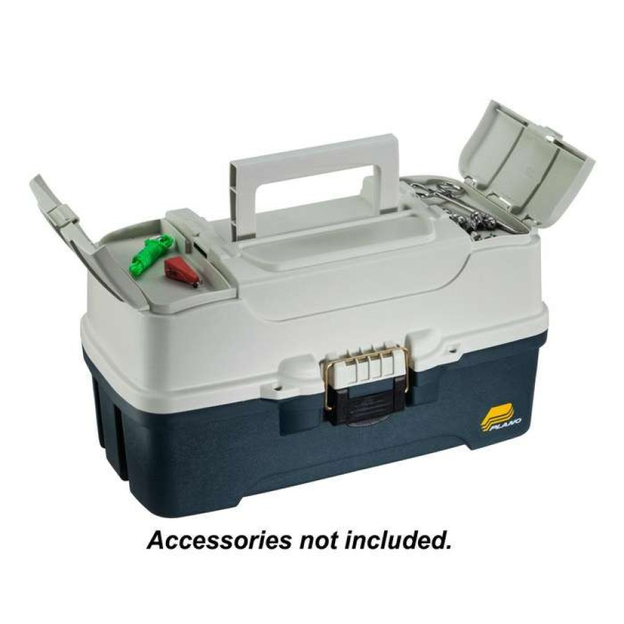 Tackle Storage * | Discount Plano 3-Tray Tackle Box